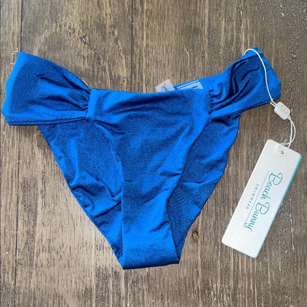 Beach Bunny Ella Vibrant Blue Swim Bottom